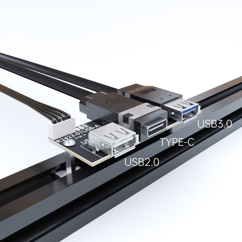 DIY 电脑USB3.0 含TYPE-C 开放式机箱专用