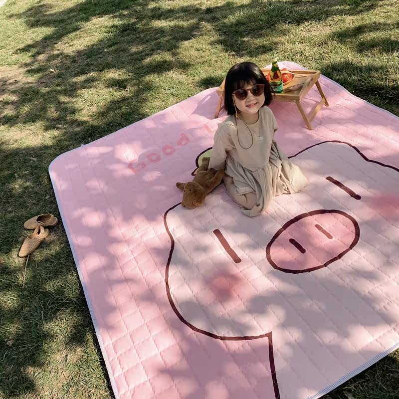 ins洋气简约北欧卡通网红chic风防水防潮郊游度假野餐垫爬行垫地|ruв категории домашний ткань, мат - от Buy2taobao.com для оказания профессиональной услуги покупки агента Taobao