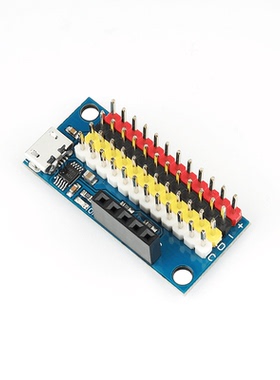 IIC扩展接口 12路 I2C SR09 多路超声波测距扩展 USB转串口