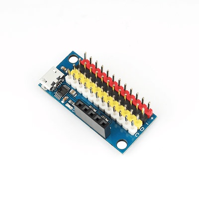 IIC扩展接口 12路 I2C SR09 多路超声波测距扩展 USB转串口