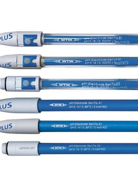 德国WTW PH复合电极 SenTix 41 pH缓冲液 pH溶液 pH4.01 7.00 10
