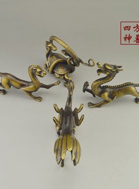 仿古风神兽招财保平安家居摆设