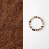 QIANTAO「槐序」原创天然黑金超铜发晶沉香手链水晶招财手串礼物