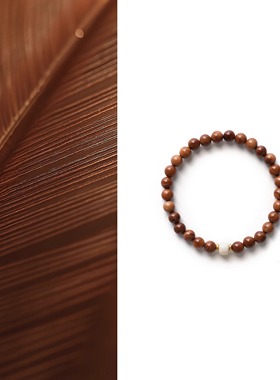 QIANTAO「砚秋」原创天然库克猛犸象牙手串净心护身手链情侣礼物