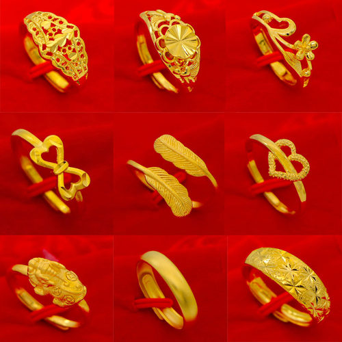 古法传承戒指男女开口可调节饰品