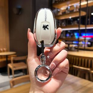 标致408钥匙套308东风标志3008 2008女扣508l汽车5008遥控包 4008