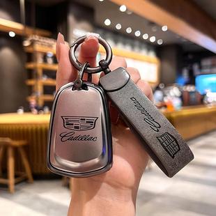 凯迪拉克xt5钥匙套ct5 xt6高档ct6女xts车ATSL壳ct4包gt4扣男 xt4