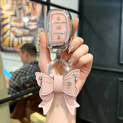 适用现代ix35钥匙套名图汽车领动朗动男瑞纳悦纳壳新款胜达沐飒扣