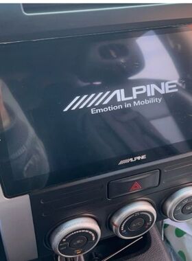 适用阿尔派INE-AW409/410/409DR/410DR 9寸中控钢化玻璃膜高清膜磨砂防反光膜防蓝光防蓝光膜