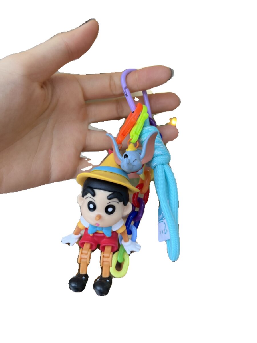 인형 크레용 작은 초보자 그림 애니메이션 주변 장치 Q 버전 인형 귀여운 인형 장식 자동차 장식 선물 소녀
