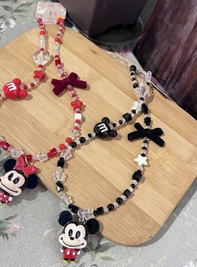 可爱高级感水钻米奇米妮