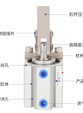气动杠杆摇臂夹具包邮