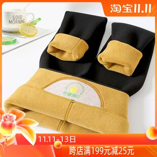 柠檬维C羊羔绒贴片打底保暖裤 600克5000D大码 女92022 保暖新品 冬季