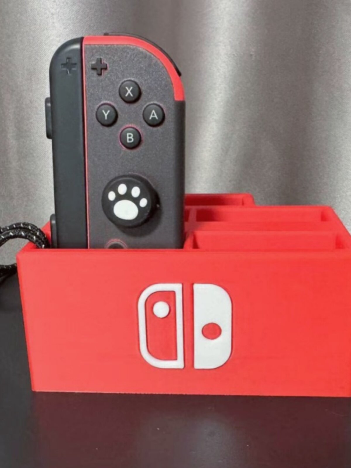 NINTENDO 스위치 게임 컨트롤러 JOYCON 그립 보관함 보관함 보관함 보관함 기본 디스플레이 스탠드