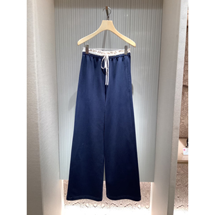 松紧碎花休闲百搭阔腿长裤 赵露思同款 新款 女XSJ1K10C 2026春季