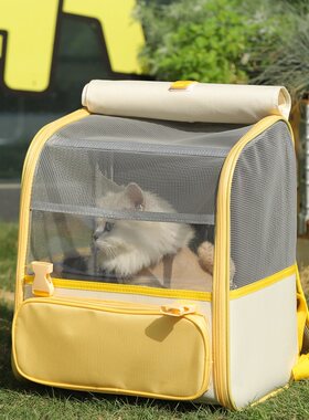 猫包便携外出宠物猫猫狗狗小型犬携带书包猫咪大容量背包双肩兔子