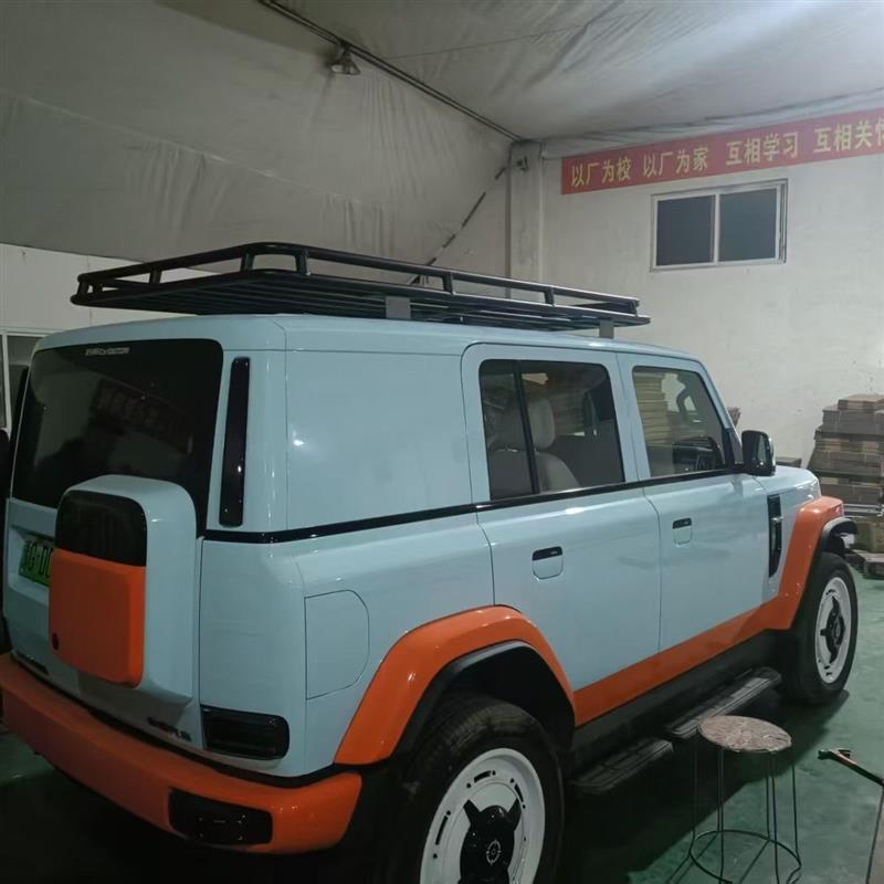适用于奇瑞ICARV23专用车顶行李架V23专用车顶行李框爬梯V23货架