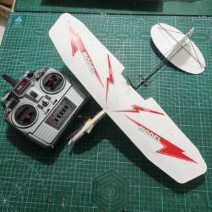 尘飞航模 迷你好小子 小区 小场地 操场 室内飞机慢速飞DIY组装