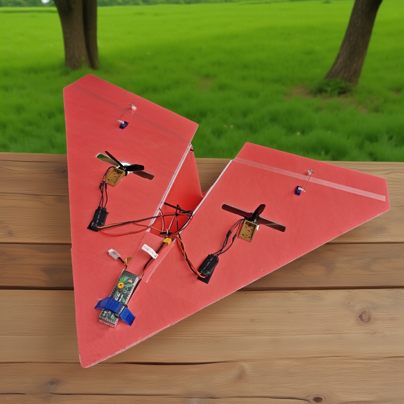尘飞航模比赛纸飞机，双发电机