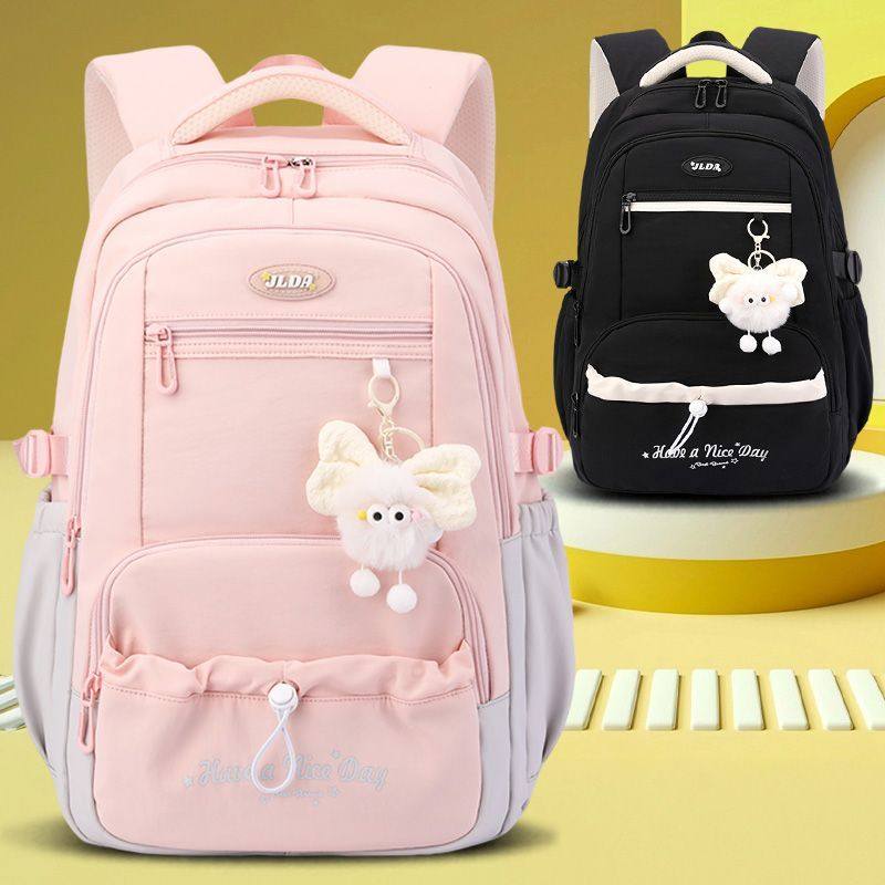 初高中生书包大容量时尚韩系学生双肩包百搭立体高颜值校园背包