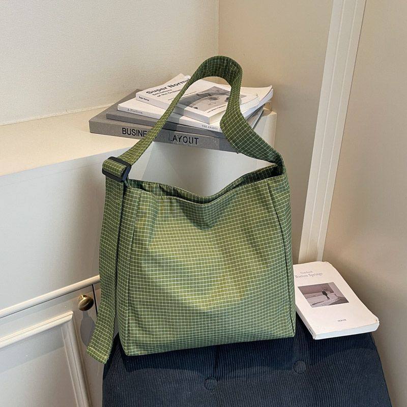 2026新款女包高颜值时尚百搭单肩包格子日常大容量轻便斜挎包,箱包皮具/热销女包/男包,通用款女包,淘宝优惠券,粉丝福利购,淘宝优惠卷