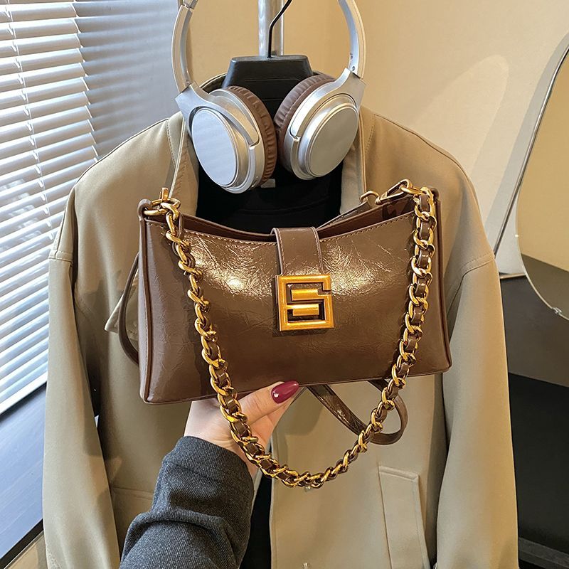 高级质感手提法棍小包包女新款质感百搭时尚单肩百搭通勤斜挎包