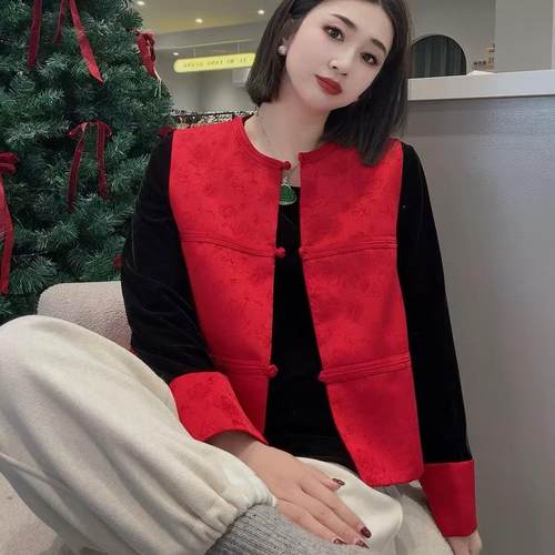 2024秋冬新款时尚百搭显瘦长袖衬衫女设计感小众上衣新中式国风