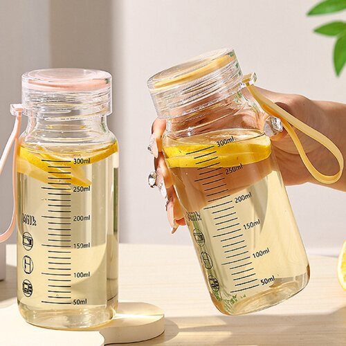 家用酒壶无色透明圆柱高硼硅玻璃