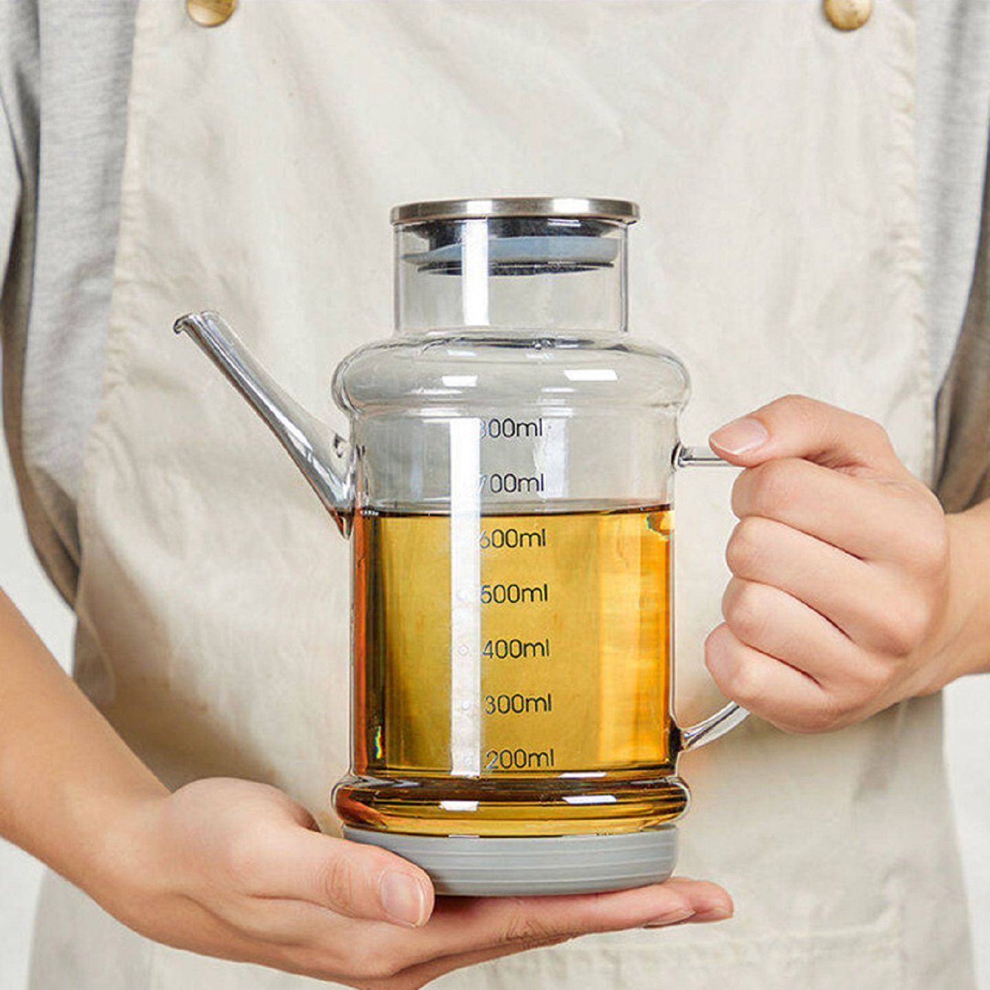 酒壶家用2斤装酒玻璃倒二高档大容量白酒瓶带刻度酒瓶子空瓶酒坛,餐饮具,家用酒壶,淘宝优惠券,粉丝福利购,淘宝优惠卷