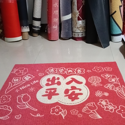 微瑕丝圈地垫80*100