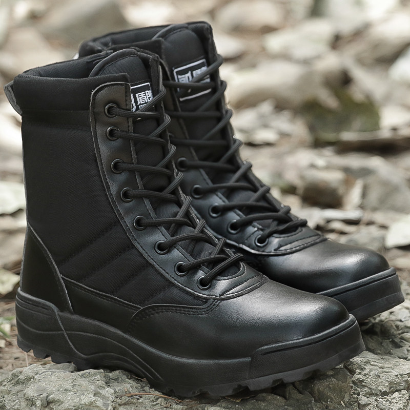 Boots militaires pour homme - amortissement - Ref 1397864 Image 5