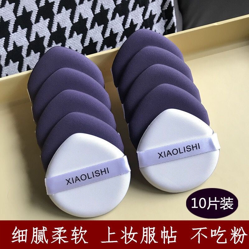 气垫粉扑不吃粉不卡粉超薄粉底液气垫bb霜专用化妆粉底扑替换带盒图片
