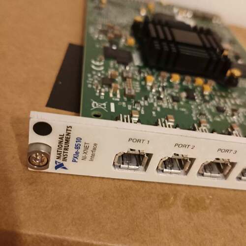 可议价 PXIe-8510 -XNET接口模块，6个端口，