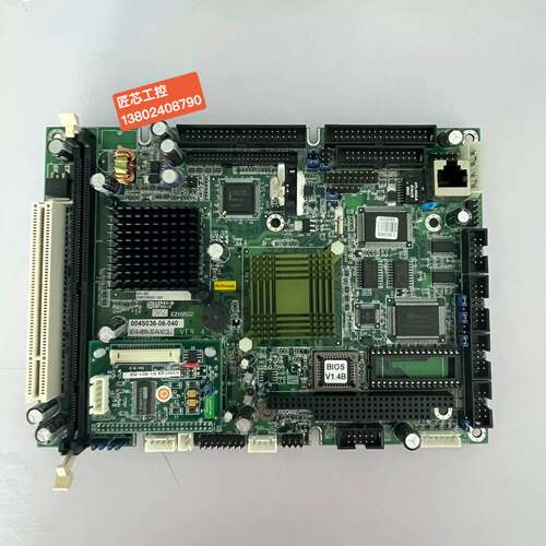 可议价成色新，威达工控主板 NOVA-4898N-300-R4 -
