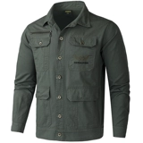 Тонкая хлопковая износостойкая дышащая куртка