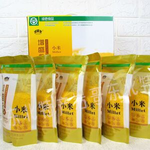 东北小米特产绿色食品真空包装6斤装营养杂粮小米粥食材