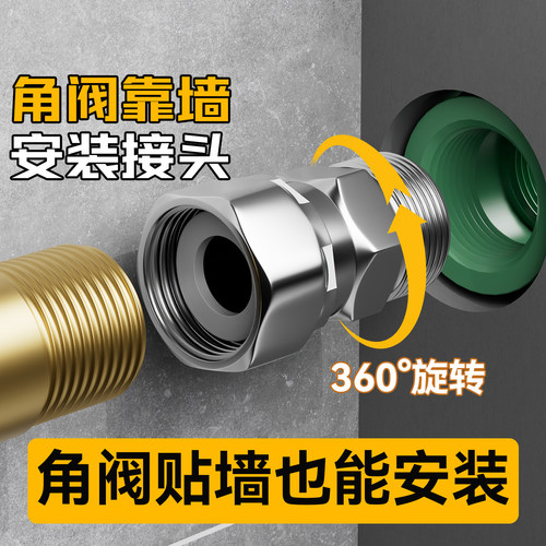 360度万向旋转活动角阀安装神器