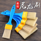 尼龙毛刷涂料毛刷子油漆刷子烧烤刷塑料软毛清洁除尘不掉毛油画刷