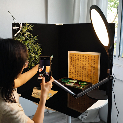 拍照背景板黑色植绒吸光布倒影板