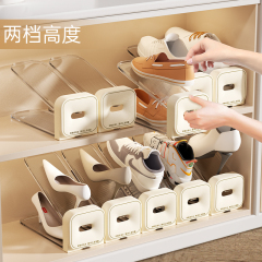 鞋托架双层门口鞋柜省空间鞋架室内家用简易可调节放鞋子整理神器