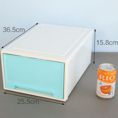 可叠加抽屉式收纳盒衣橱衣柜整理收纳箱宿舍神器鞋子杂物储物盒