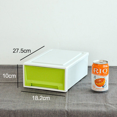 可叠加抽屉式收纳盒衣橱衣柜整理收纳箱宿舍神器鞋子杂物储物盒