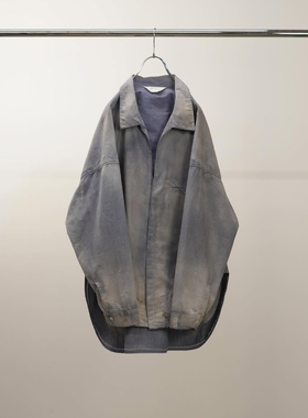【代购】ANCELLM 25aw Chambray long shirt 水洗青年布套头衬衫