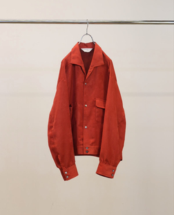 26ss Vegan shirt 代购 开襟衬衫 collar ANCELLM open suede