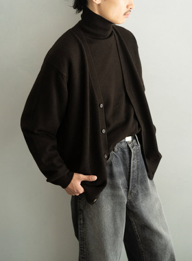 【代购】BATONER 25aw Essential线turtle neck 纯羊绒高领针织衫