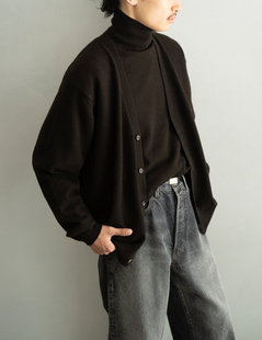 【代购】BATONER 25aw Essential线turtle neck 纯羊绒高领针织衫