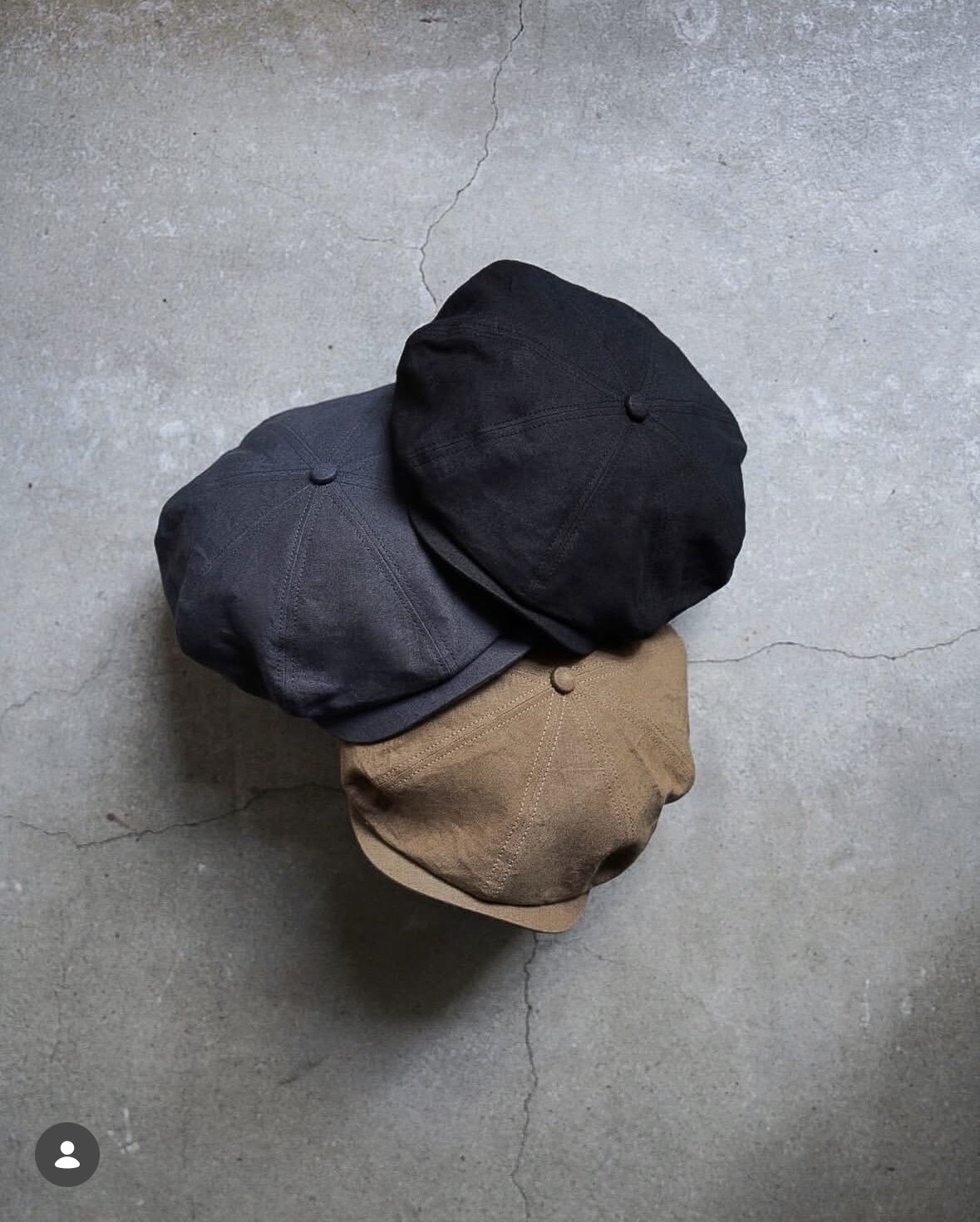 【代购】THE HW DOG&CO 26ss Paper pk cap 亚麻混纺复古狩猎帽