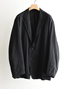 25aw 夹克 COMOLI jacket 纯羊毛针织休闲西装 knit 代购 Wool