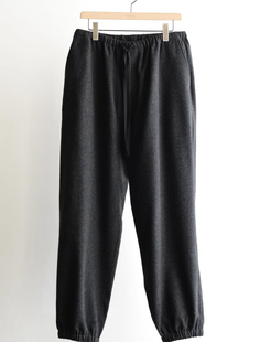 【代购】COMOLI 25aw Cashmere drawstring pant 羊绒抽绳休闲裤