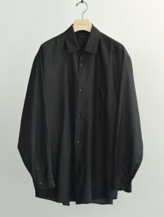 【代购】COMOLI 26ss Wool silk 羊毛真丝混纺长袖衬衫